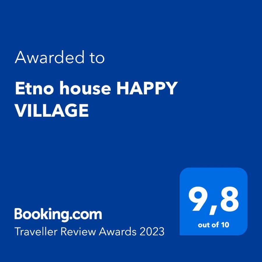 Etno House Happy Village 采蒂涅 外观 照片